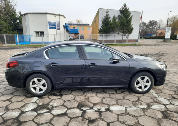 Peugeot 508 cena 27900 przebieg: 276312, rok produkcji 2015 z Chodzież małe 67